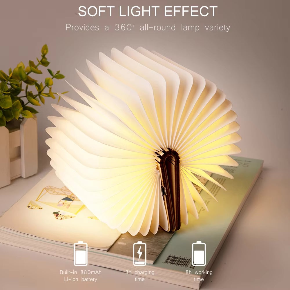 Folding Book Night Light